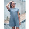 eshopat cz damske saty basic bamboo short sleeve grey
