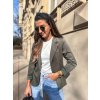 damske hladke sako bobbi khaki eshopat cz 4
