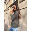 damske hladke sako bobbi khaki eshopat cz 5