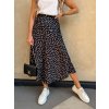 Dámská saténová sukně Clare Dot Black