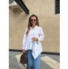 Dámská asymetrická košile White