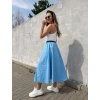 Sukně s gumou v pase Vivi Blue