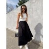 Sukně s gumou v pase Vivi Black