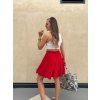 Dámská kolová sukně Red