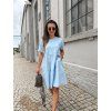 Dámské šaty Portio Light Blue