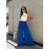 Dámské široké kalhoty Vali Electric Blue