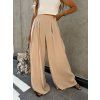 Dámské široké kalhoty Blossom Beige