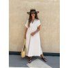 Dámské oversize šaty Thea Beige