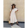 Dámské oversize šaty Thea Beige