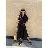 Dámské oversize šaty Thea Black