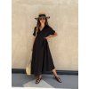 Dámské oversize šaty Thea Black