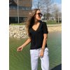 damske tricko bamboo basic v neck black eshopat cz 1