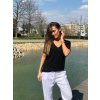 damske tricko bamboo basic v neck black eshopat cz 6