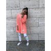 damsky svetr long neon salmon eshopat cz 1