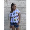 damske tricko komiks white eshopat cz 3