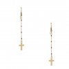 nausnice cross long gold eshopat cz 3