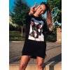 damska prodlouzena mikina peace dog black eshopat cz 1