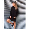 damska prodlouzena mikina black eshopat cz 1