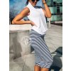 eshopat cz damska sukne z bambusu stripe navy