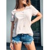 damske tricko v neck alvio powder pink eshopat cz 3