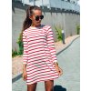 damske saty basic bamboo long sleeve stripe red eshopat cz 6