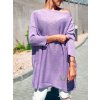 damsky svetr long lila eshopat cz 4