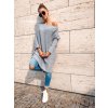 damsky svetr long smoke grey eshopat cz 2