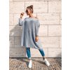 damsky svetr long smoke grey eshopat cz 6