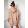 damska prodlouzena mikina simply beige eshopat cz 4