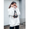 damska oversize mikina s rouskou rebel for life white eshopat cz 3