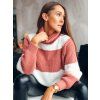 damsky rolakovy svetr stripe rose eshopat cz 2