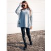 damsky svetr s kapsou grey eshopat cz 2