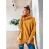 damsky rolakovy svetr premium mustard eshopat cz 2
