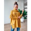 damsky rolakovy svetr premium mustard eshopat cz 1