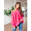 damsky oversize svetr ania fuchsia eshopat cz 2