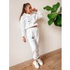 damska teplakova souprava love white eshopat cz 1