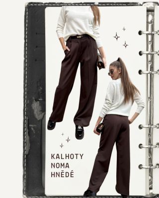 🖤 Kalhoty NOMA 🤎 Minimalismus, který funguje vždycky. Kalhoty NOMA v hnědé i černé variantě jsou přesně ten kousek, co...