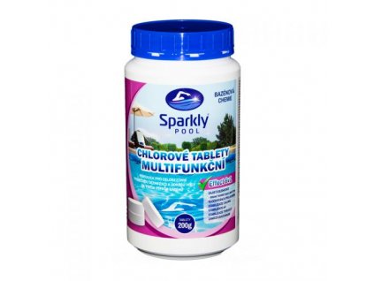 111 sparkly pool chlorove tablety 5v1 multifunkcni 200g 1 kg