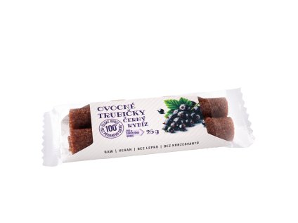 Ovocné trubičky - černý rybíz 2ks (25g)