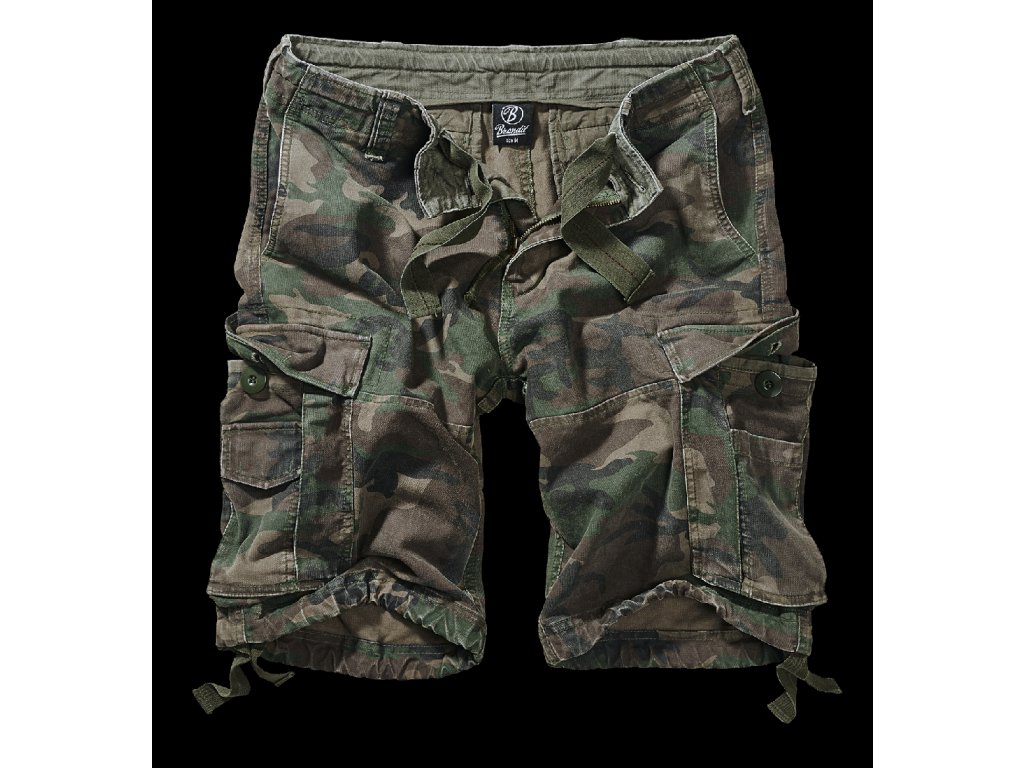 Kraťasy Brandit Vintage Shorts woodland