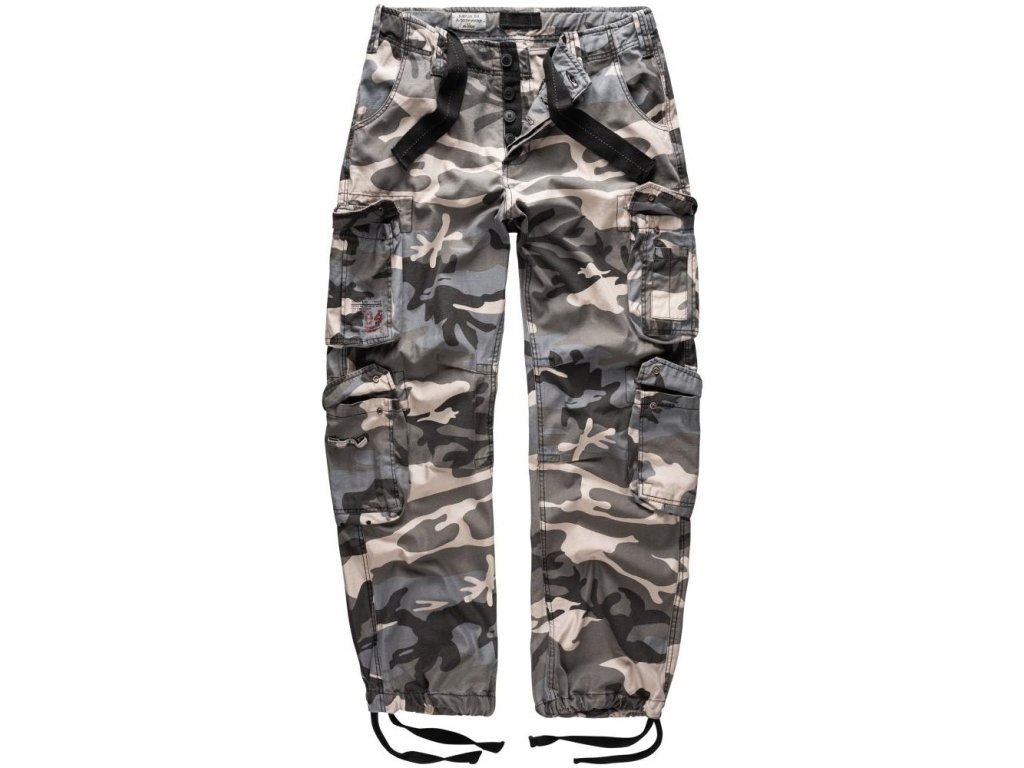 kalhoty AIRBORNE VINTAGE NIGHT CAMO