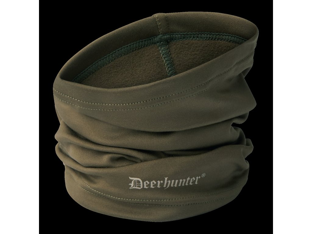 Multifunkční nákrčník Deerhunter Rusky Silent Barva: Peat, Velikost: One size