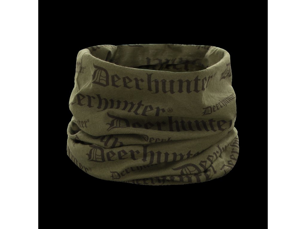 Multifunkční šátek Deerhunter Barva: Tarmac Green, Velikost: One size