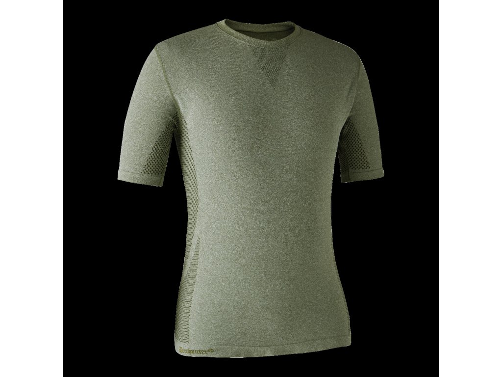 Funkční tričko Deerhunter Barva: Soft Green Melange, Velikost: 2XL/3XL