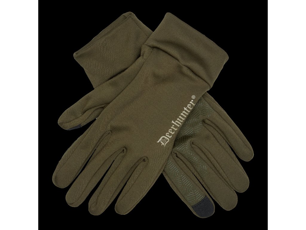Lovecké rukavice Deerhunter Rusky Silent Barva: Peat, Velikost: 2XL
