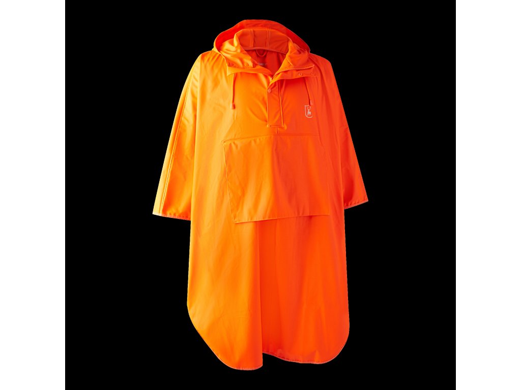 Lovecké pončo Deerhunter Hurricane Rain Barva: orange, Velikost: 2XL/3XL/4X