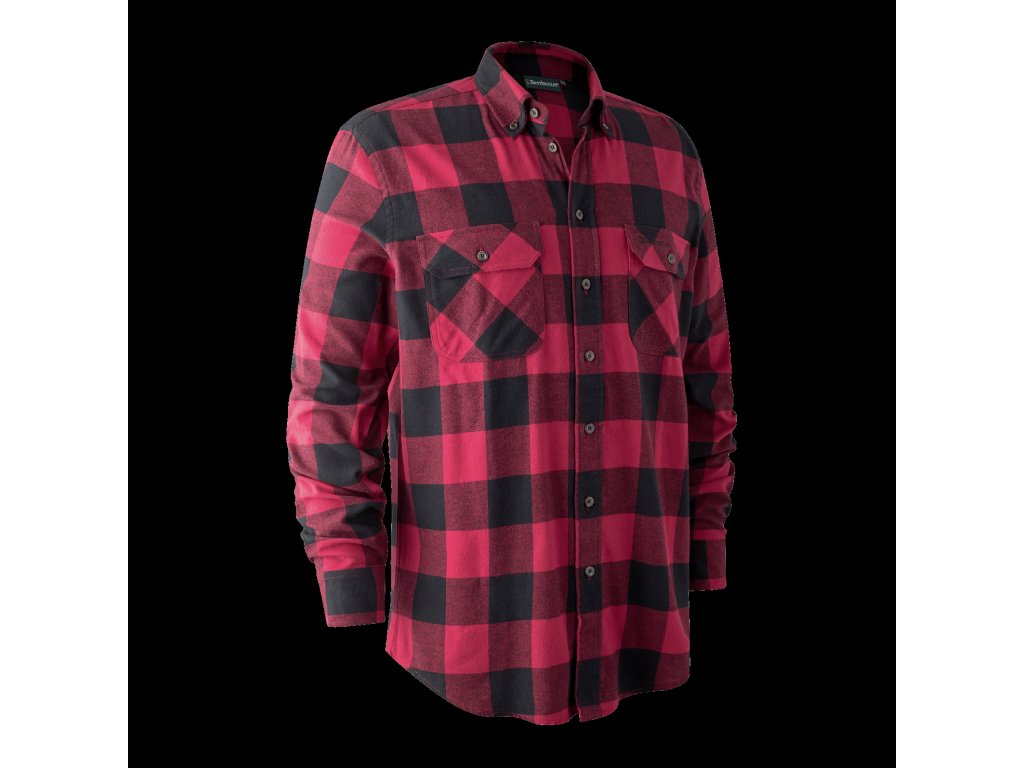 Lovecká košile Deerhunter Marvin Barva: Red Check, Velikost: 37/38