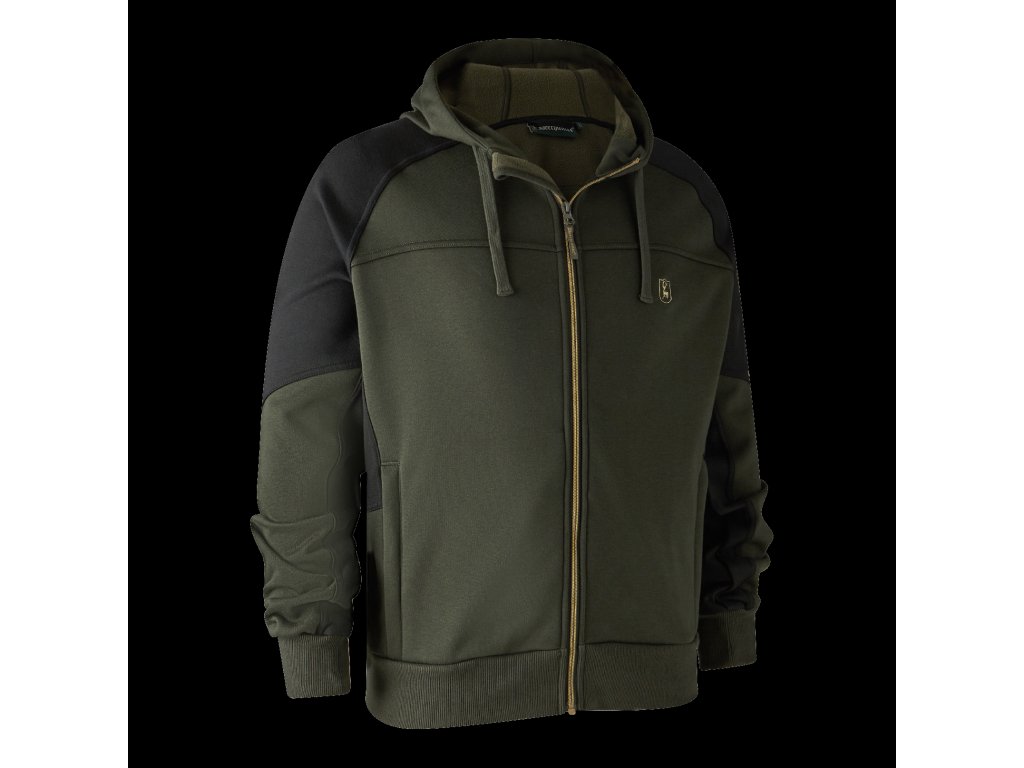 Lovecká mikina s kapucí Deerhunter Rogaland Barva: Adventure Green, Velikost: 2XL
