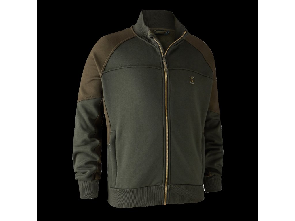 Lovecká mikina se stojáčkem Deerhunter Rogaland Barva: Adventure Green, Velikost: 2XL