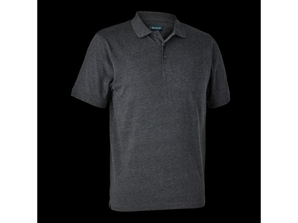 Lovecká polokošile Deerhunter Gunnar Barva: Dark Grey melange, Velikost: 3XL